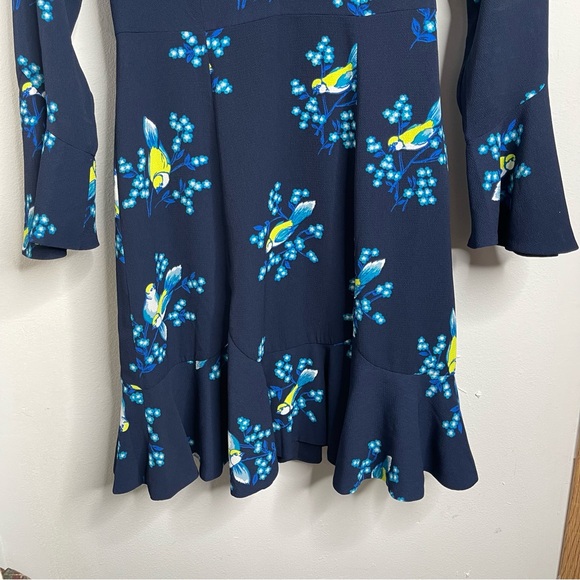 Draper James Blue Magnolia Mockingbird Bell Sleeve
Ruffle A-Line Dress Size 4 - Picture 7 of 16